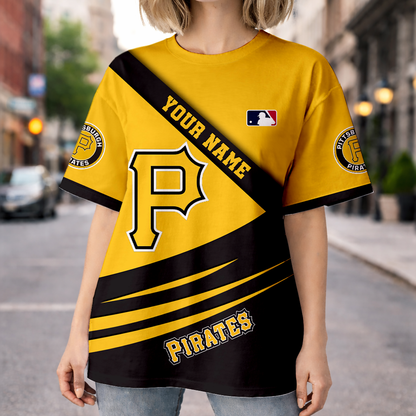 LIMITED EDITION - NEW CUSTOMIZED MLB29 PHP PITTSBURGH PIRATES UNISEX T-SHIRT, POLO, HOODIE & JACKETS