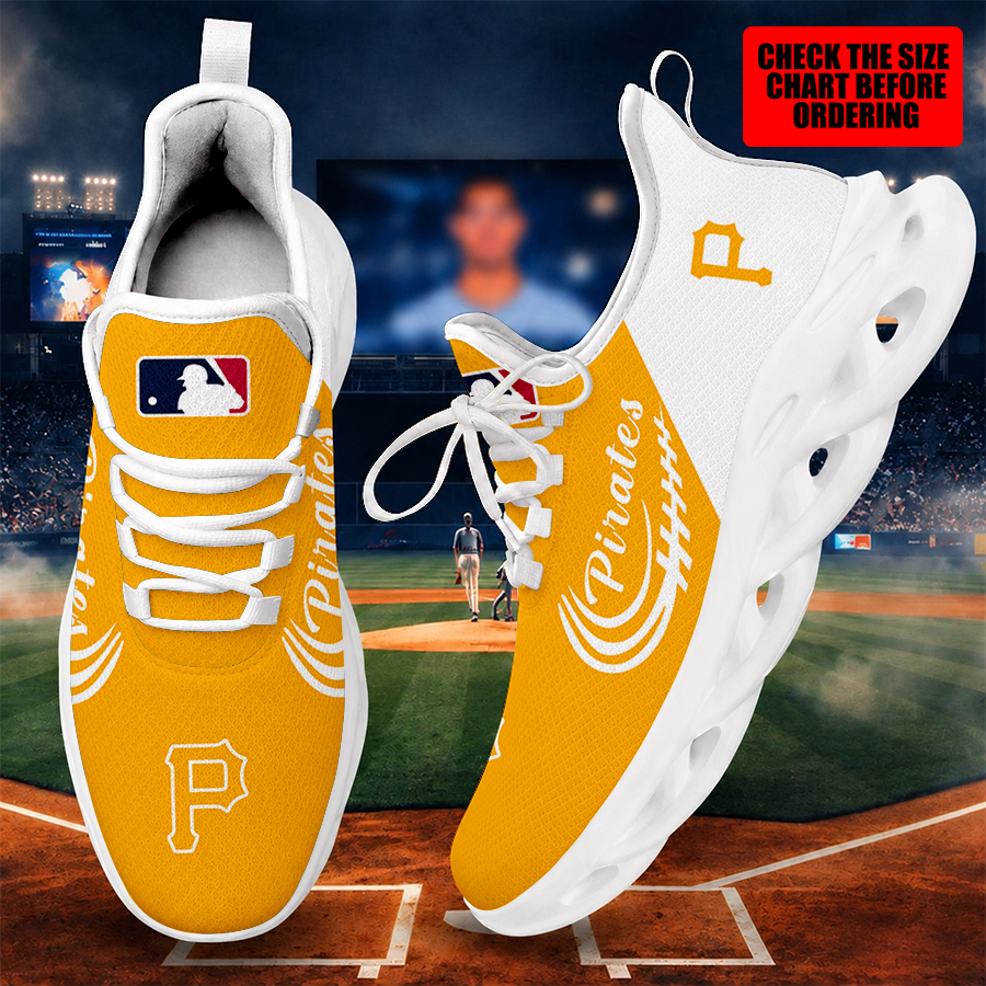 [FLASH SALE] NEW CUSTOMIZED MLB29 PHP PITTSBURGH PIRATES MAX SOUL SHOES