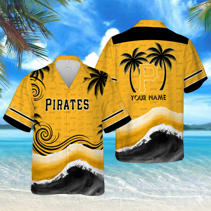 LIMITED EDITION - NEW CUSTOMIZED MLB29 PHP PITTSBURGH PIRATES UNISEX HAWAIIAN SHIRT