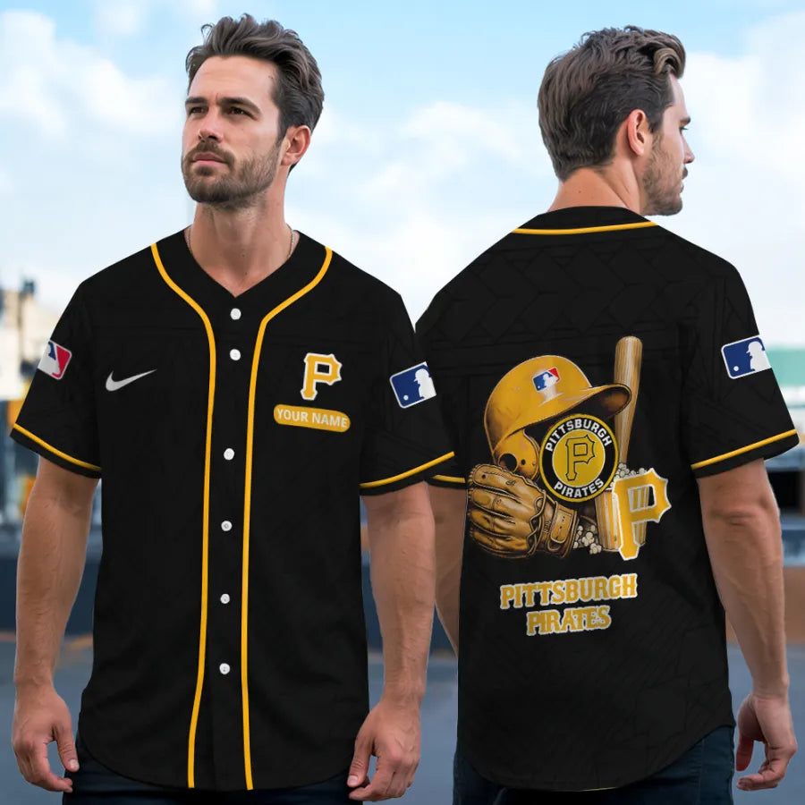 LIMITED EDITION - NEW CUSTOMIZED MLB29 PHP PITTSBURGH PIRATES BASEBALL JERSEY