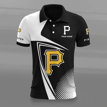 [FLASH SALE] NEW CUSTOMIZED MLB29 PHP PITTSBURGH PIRATES POLO SHIRT