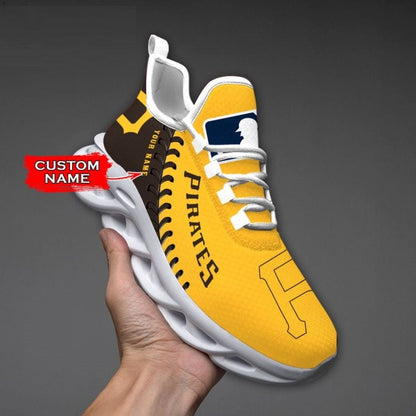 [FLASH SALE] NEW CUSTOMIZED MLB29 PHP PITTSBURGH PIRATES MAX SOUL SHOES