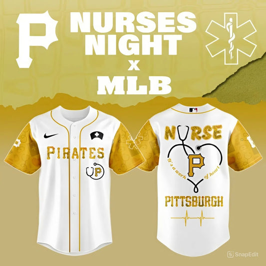 LIMITED EDITION - NEW CUSTOMIZED MLB29 PHP PITTSBURGH PIRATES BASEBALL JERSEY