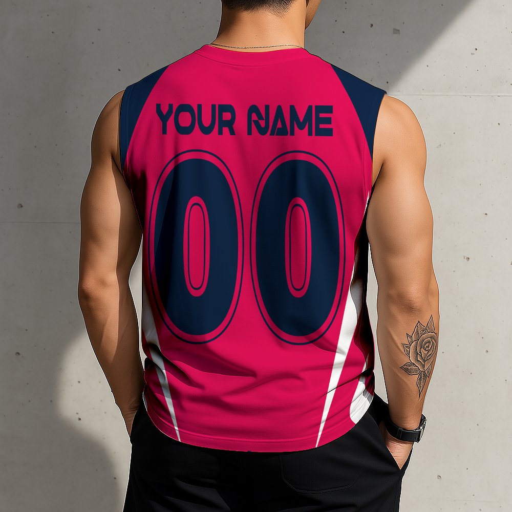 LIMITED EDITION - NEW CUSTOMIZED MLS29 SLC ST.L CITY TANK TOP & GYM SHIRT