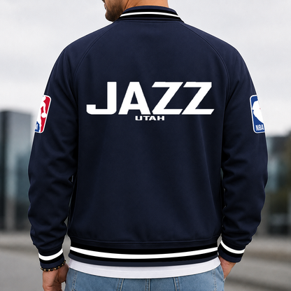 [HOT DEAL] NEW CUSTOMIZED NBA29 UJZ UTAH JAZZ MULTICOLOR MEN'S CASUAL JACKET
