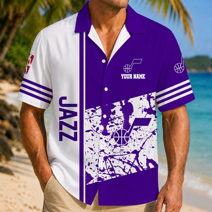 LIMITED EDITION - NEW CUSTOMIZED NBA29 UJZ UTAH JAZZ UNISEX HAWAIIAN SHIRT