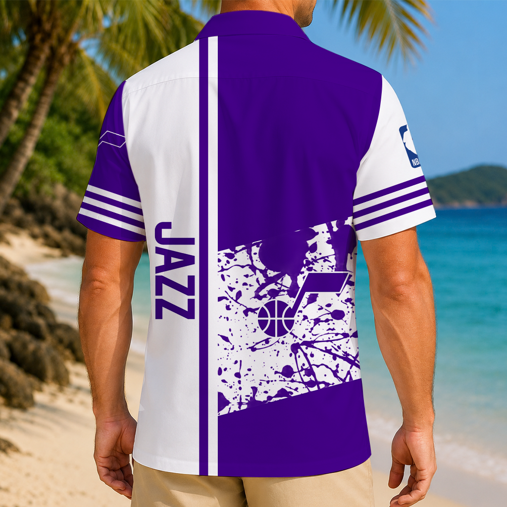LIMITED EDITION - NEW CUSTOMIZED NBA29 UJZ UTAH JAZZ UNISEX HAWAIIAN SHIRT