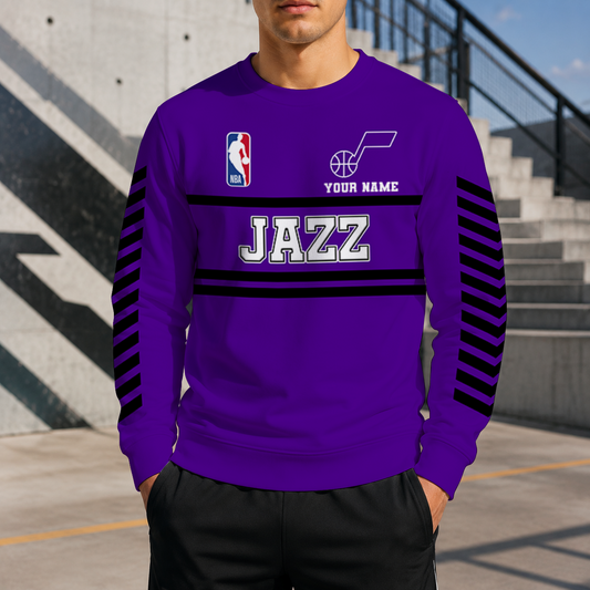 LIMITED EDITION - NEW CUSTOMIZED NBA29 UJZ UTAH JAZZ UNISEX SWEATSHIRT