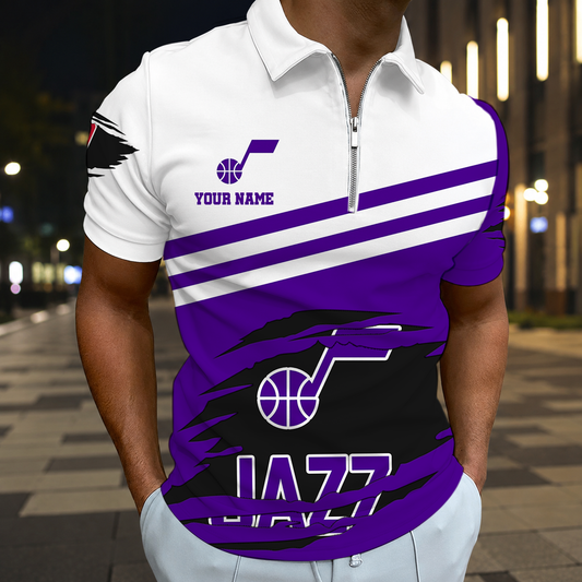 LIMITED EDITION - NEW CUSTOMIZED NBA29 UJZ UTAH JAZZ T-SHIRT, POLO SHIRT, ZIP POLO SHIRT, SWEATSHIRT, HOODIE & ZIP HOODIE