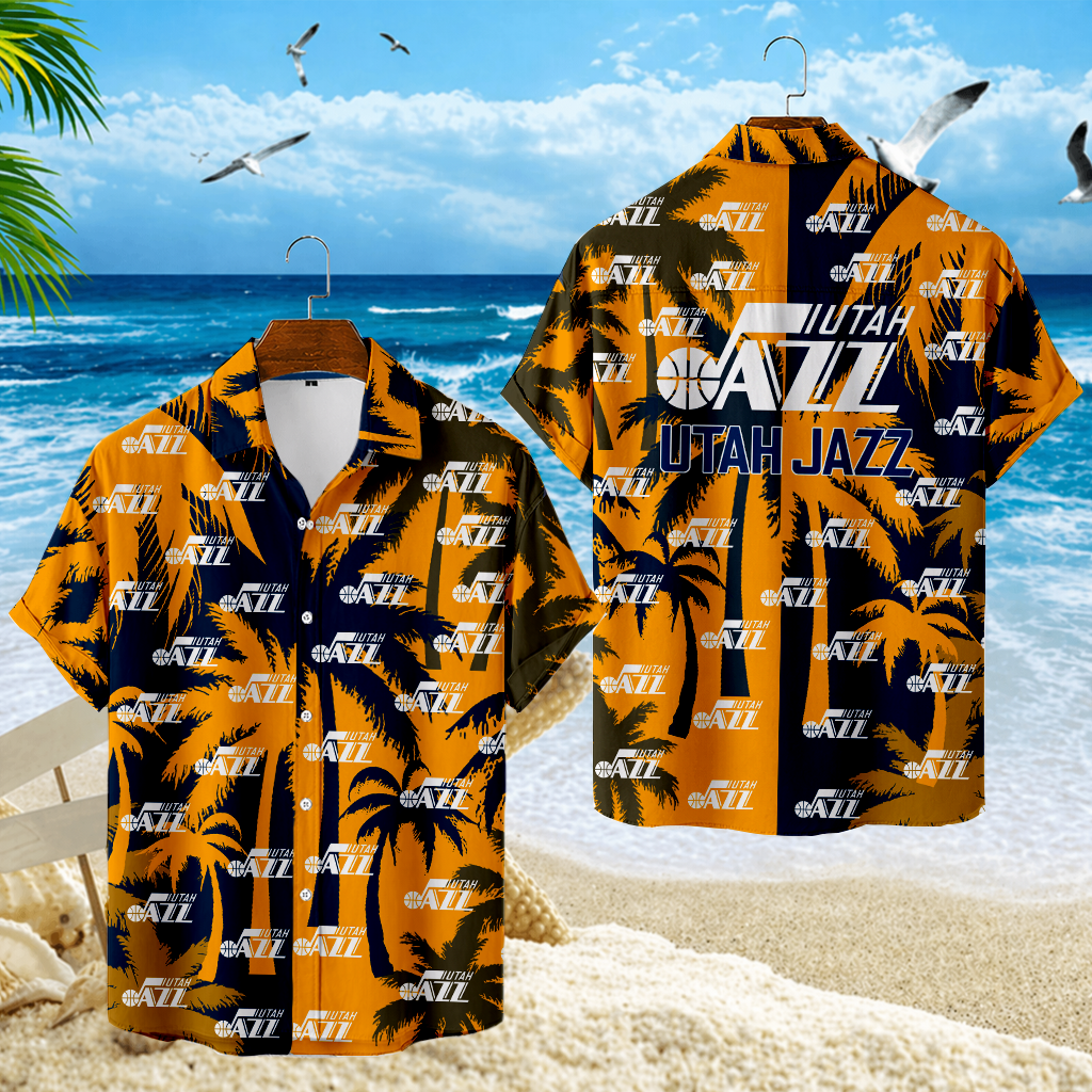 LIMITED EDITION - NEW CUSTOMIZED NBA29 UJZ UTAH JAZZ UNISEX HAWAIIAN SHIRT