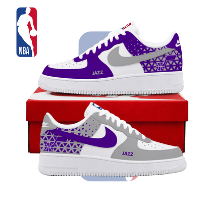 LIMITED EDITION - NEW CUSTOMIZED NBA29 UJZ UTAH JAZZ AF1 SHOES