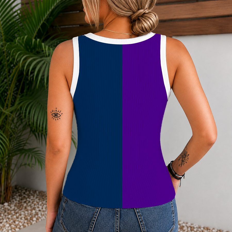 [HOT DEAL] NEW CUSTOMIZED NBA29 UJZ UTAH JAZZ WOMEN'S V-NECK TANK TOP