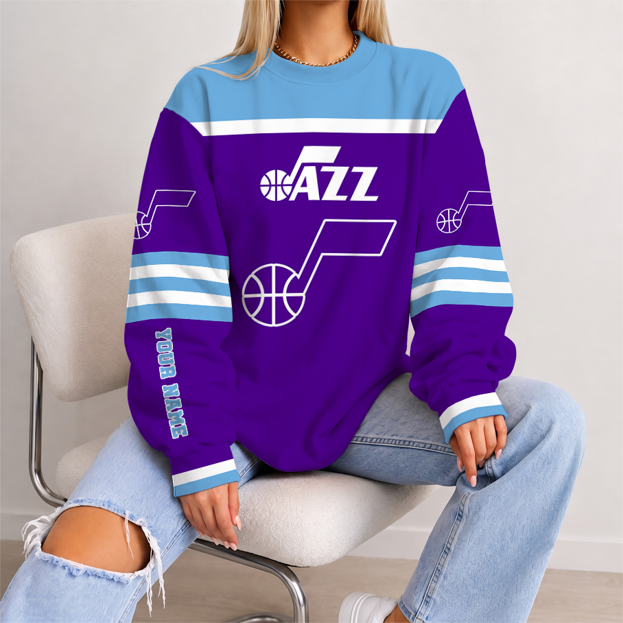[HOT DEAL] NEW CUSTOMIZED NBA29 UJZ UTAH JAZZ UNISEX SWEATSHIRT