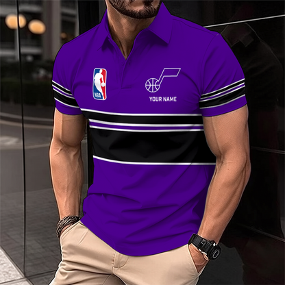 [HOT DEAL] NEW CUSTOMIZED NBA29 UJZ UTAH JAZZ POLO SHIRT