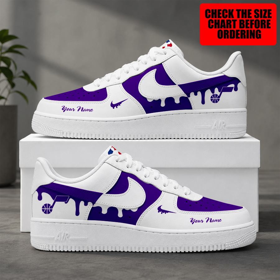[HOT DEAL] NEW CUSTOMIZED NBA29 UJZ UTAH JAZZ AF1 SHOES