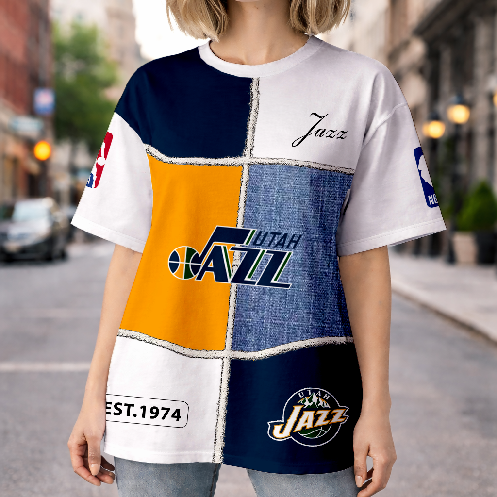 LIMITED EDITION - NEW CUSTOMIZED NBA29 UJZ UTAH JAZZ UNISEX T-SHIRT, POLO, HOODIE & JACKETS