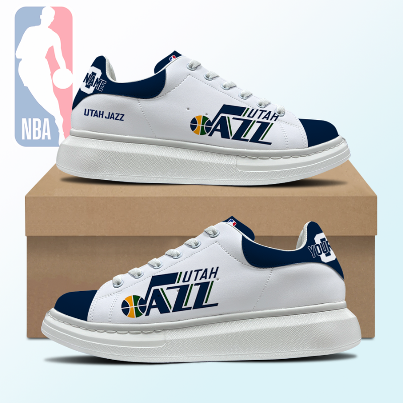 [HOT DEAL] NEW CUSTOMIZED NBA29 UJZ UTAH JAZZ MCQUEEN SHOES