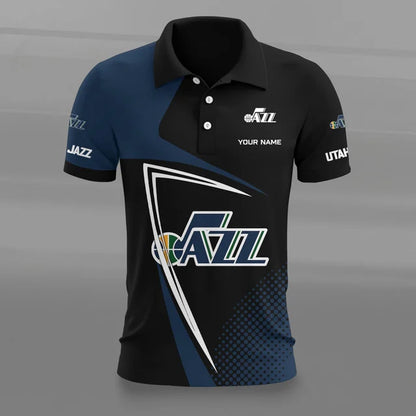 [HOT DEAL] NEW CUSTOMIZED NBA29 UJZ UTAH JAZZ POLO SHIRT