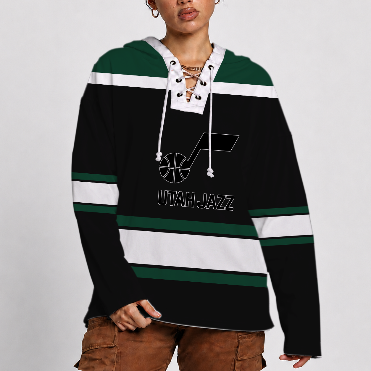 [HOT DEAL] NEW CUSTOMIZED NBA29 UJZ UTAH JAZZ LACER HOODIE