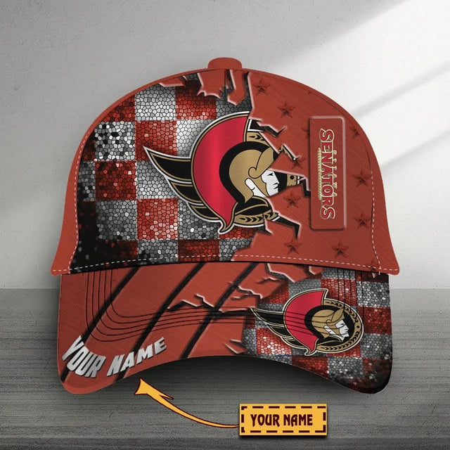 VIRAL EDITON - NEW CUSTOMIZED NHL29 OSN OTTAWA SENATORS CLASSIC CAP