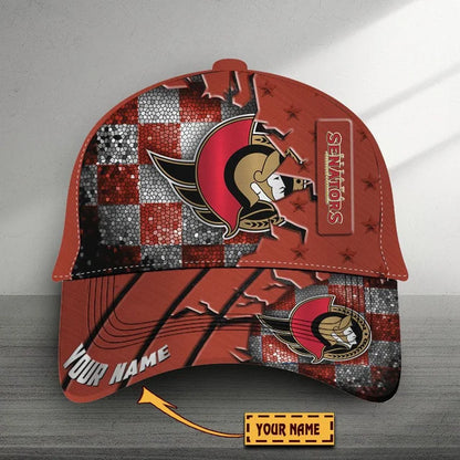 VIRAL EDITON - NEW CUSTOMIZED NHL29 OSN OTTAWA SENATORS CLASSIC CAP