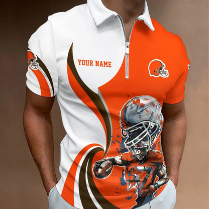 LIMITED EDITION - NEW CUSTOMIZED NFL29 CLB CLEVELAND BROWNS T-SHIRT, POLO SHIRT, ZIP POLO SHIRT, SWEATSHIRT, HOODIE & ZIP HOODIE