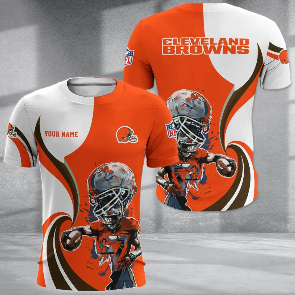 LIMITED EDITION - NEW CUSTOMIZED NFL29 CLB CLEVELAND BROWNS T-SHIRT, POLO SHIRT, ZIP POLO SHIRT, SWEATSHIRT, HOODIE & ZIP HOODIE