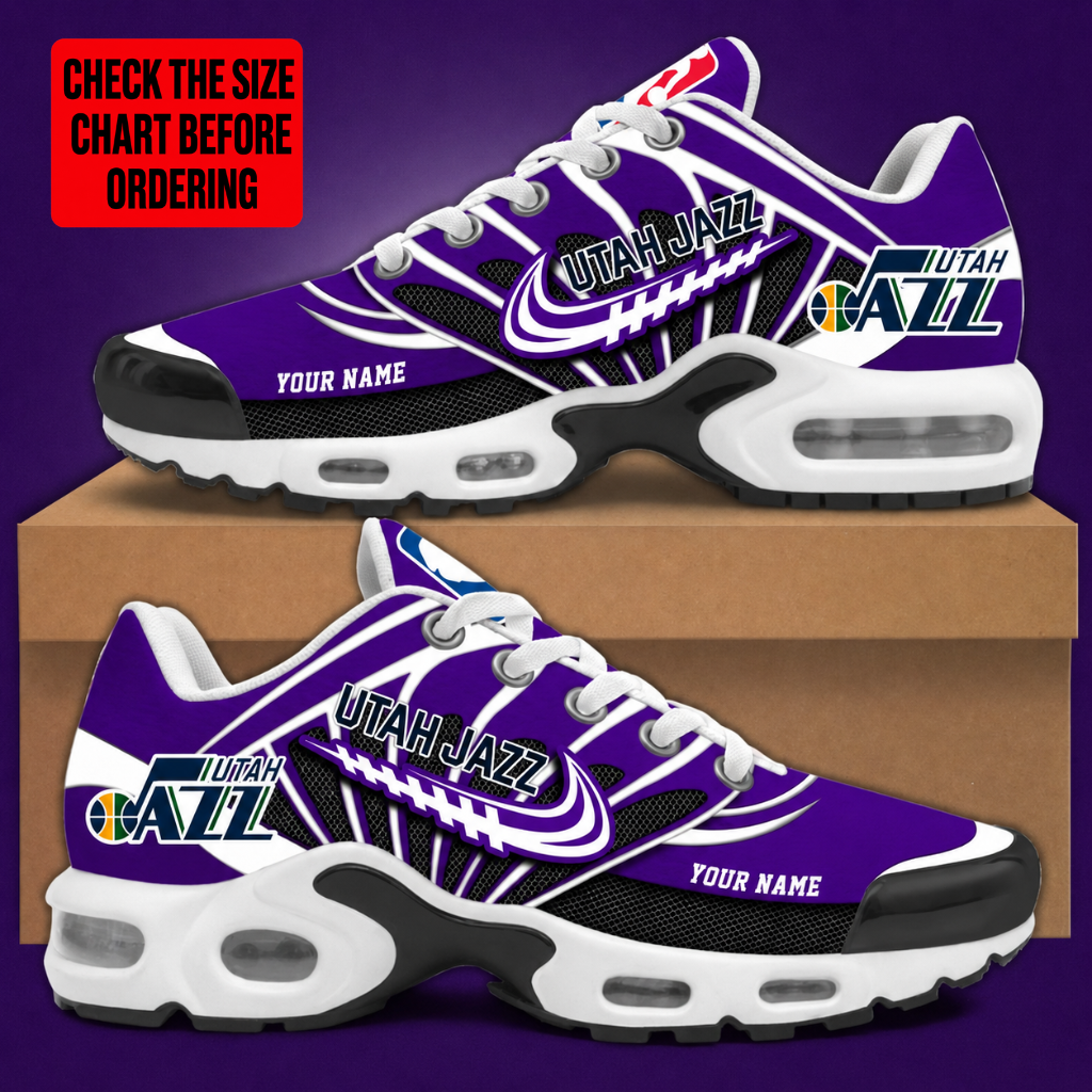 [HOT DEAL] NEW CUSTOMIZED NBA29 UJZ UTAH JAZZ AIR MAX PLUS SNEAKERS