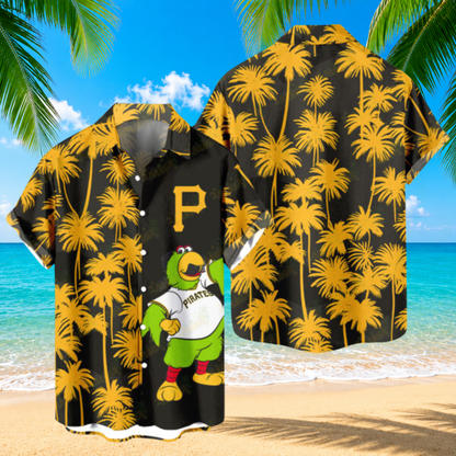 LIMITED EDITION - NEW CUSTOMIZED MLB29 PHP PITTSBURGH PIRATES UNISEX HAWAIIAN SHIRT