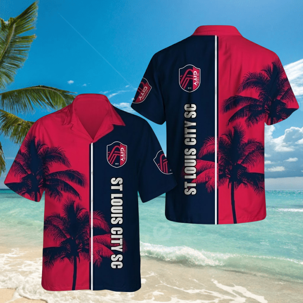TOP SELLING - NEW CUSTOMIZED MLS29 SLC ST. LOUIS CITY SC UNISEX HAWAIIAN SHIRT