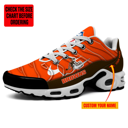 [SPECIAL OFFER] NEW CUSTOMIZED NFL29 CLB CLEVELAND BROWNS AIR MAX PLUS SNEAKERS