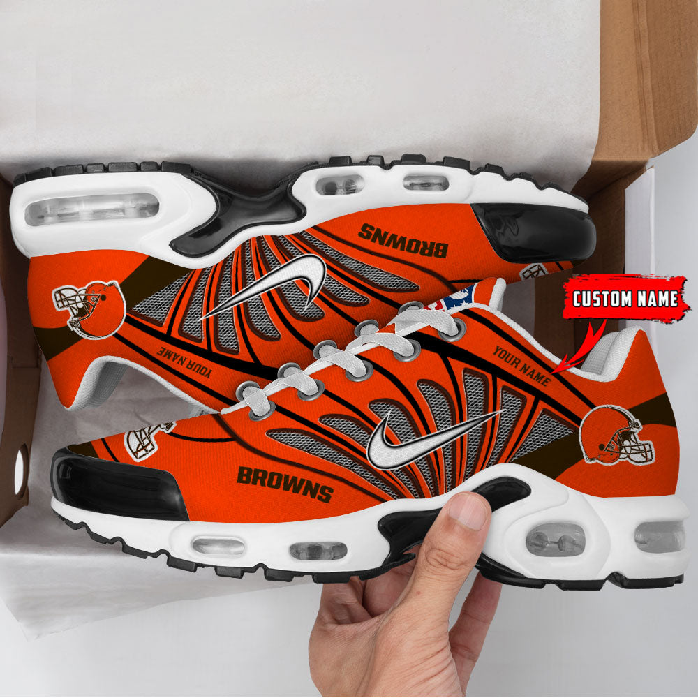 [SPECIAL OFFER] NEW CUSTOMIZED NFL29 CLB CLEVELAND BROWNS AIR MAX PLUS SNEAKERS
