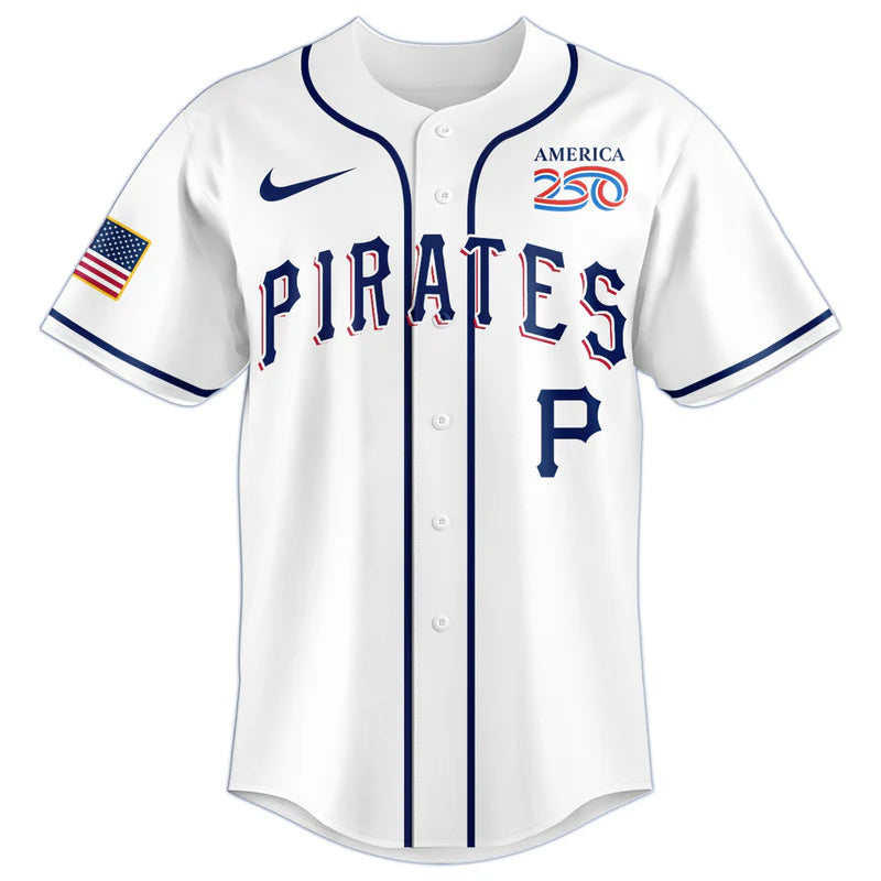 LIMITED EDITION - NEW CUSTOMIZED MLB29 PHP PITTSBURGH PIRATES BASEBALL JERSEY
