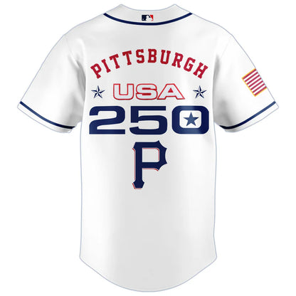 LIMITED EDITION - NEW CUSTOMIZED MLB29 PHP PITTSBURGH PIRATES BASEBALL JERSEY