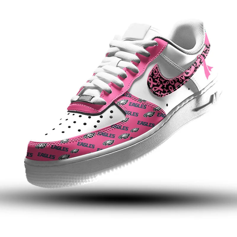 VIRAL EDITION - NEW CUSTOMIZED NFL02 PPE PHILADELPHIA EAGLES AF1 SNEAKERS