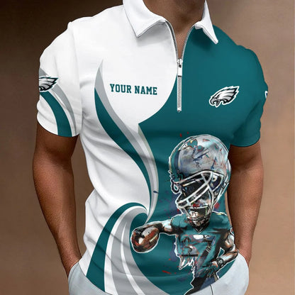 LIMITED EDITION - NEW CUSTOMIZED NFL02 PPE PHILADELPHIA EAGLES T-SHIRT, POLO SHIRT, ZIP POLO SHIRT, SWEATSHIRT, HOODIE & ZIP HOODIE