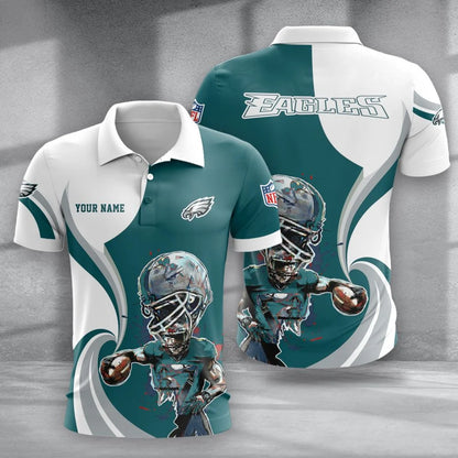 LIMITED EDITION - NEW CUSTOMIZED NFL02 PPE PHILADELPHIA EAGLES T-SHIRT, POLO SHIRT, ZIP POLO SHIRT, SWEATSHIRT, HOODIE & ZIP HOODIE