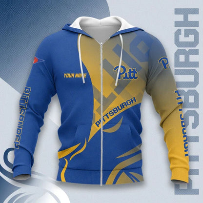 MEGA SALE - NEW CUSTOMIZED NCAA FBS02 PIP PITTSBURGH PANTHERS HOODIE, T-SHIRTS, ZIP HOODIE, SWEATSHIRTS & POLO SHIRT