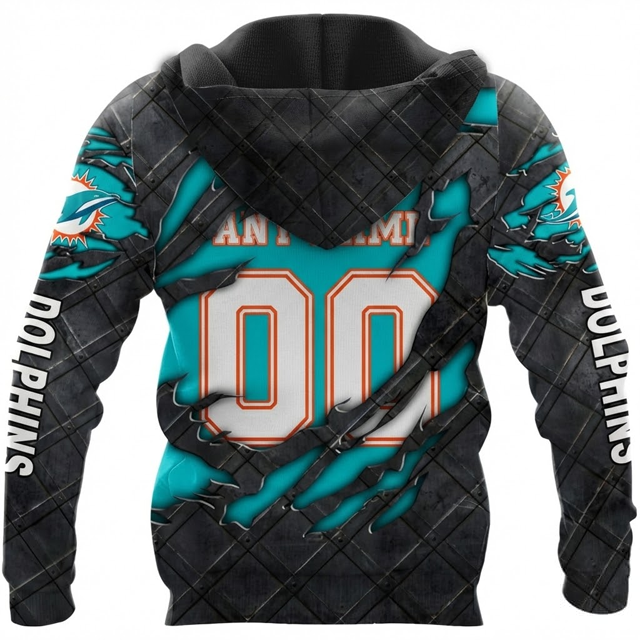 LIMITED EDITION - NEW CUSTOMIZED NFL19 MDP MIAMI DOLPHINS UNISEX T-SHIRT, POLO, HOODIE & JACKETS
