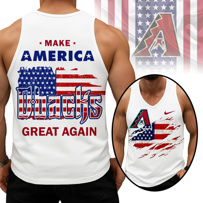 LIMITED EDITION - NEW CUSTOMIZED MLB07 ADS ARIZONA DIAMONDBACKS UNISEX TANK TOP