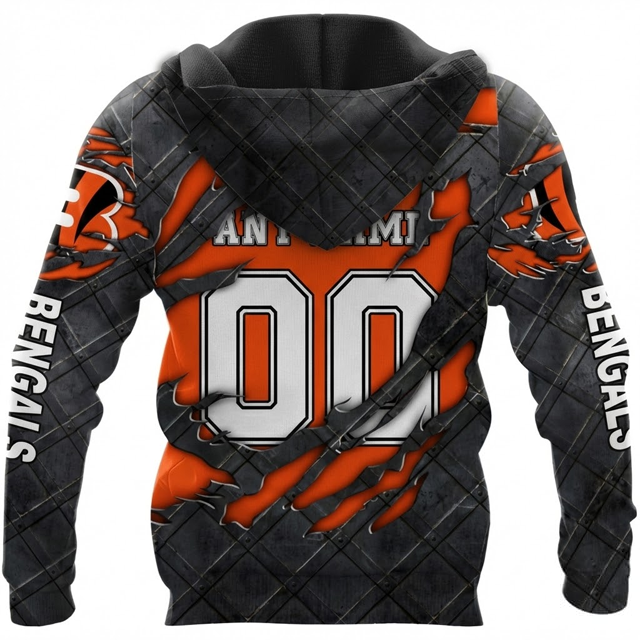 LIMITED EDITION - NEW CUSTOMIZED NFL16 CCB CINCINNATI BENGALS UNISEX T-SHIRT, POLO, HOODIE & JACKETS