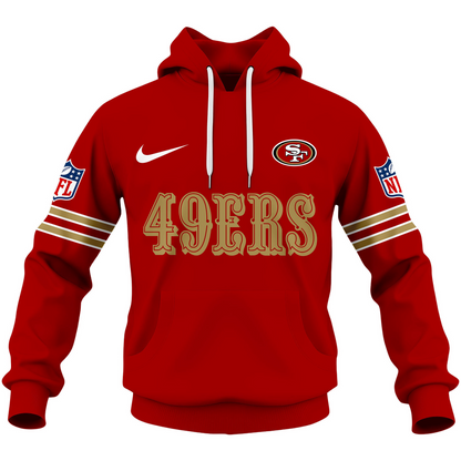 LIMITED EDITION - NEW CUSTOMIZED NFL11 SF49 SAN FRANCISCO 49ERS T-SHIRT, HOODIE, ZIP HOODIE