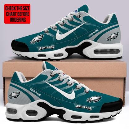 [SPECIAL OFFER] NEW CUSTOMIZED NFL02 PPE PHILADELPHIA EAGLES AIR MAX PLUS SNEAKERS