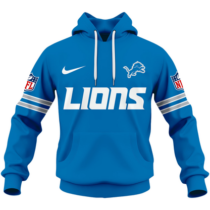 LIMITED EDITION - NEW CUSTOMIZED NFL04 DTL DETROIT LIONS T-SHIRT, HOODIE, ZIP HOODIE