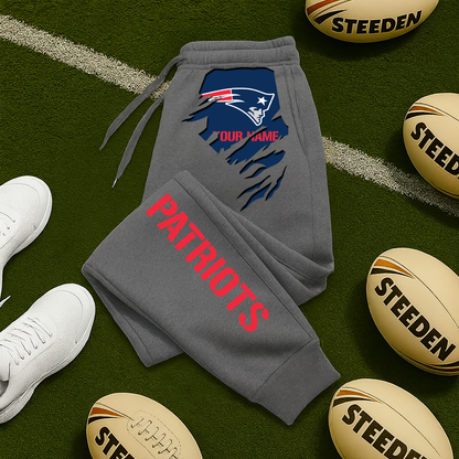 LIMITED EDITION - NEW PERSONALIZED NFL27 NEP NEW ENGLAND PATRIOTS JOGGERS