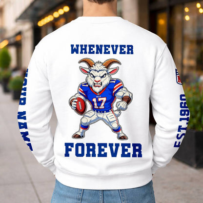 LIMITED EDITION - NEW CUSTOMIZED NFL03 BFB BUFFALO BILLS UNISEX T-SHIRT, POLO, HOODIE & JACKETS