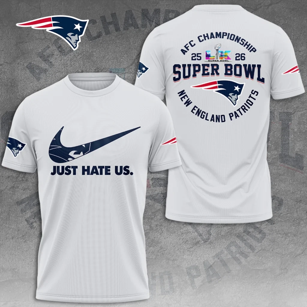 LIMITED EDITION - NEW CUSTOMIZED NFL27 NEP NEW ENGLAND PATRIOTS UNISEX T-SHIRT, POLO, HOODIE & JACKETS