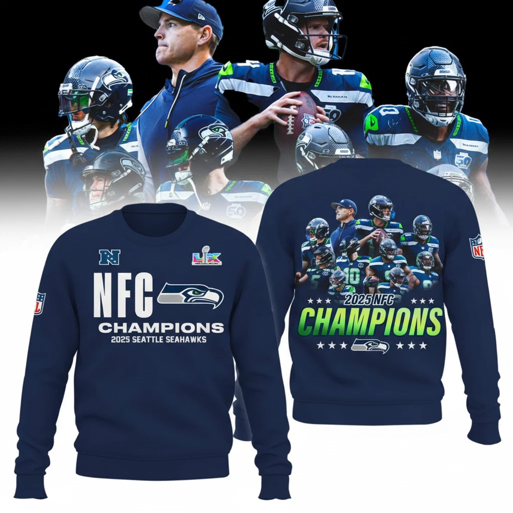 LIMITED EDITION - NEW CUSTOMIZED NFL06 SSH SEATTLE SEAHAWKS UNISEX T-SHIRT, POLO, HOODIE & JACKETS