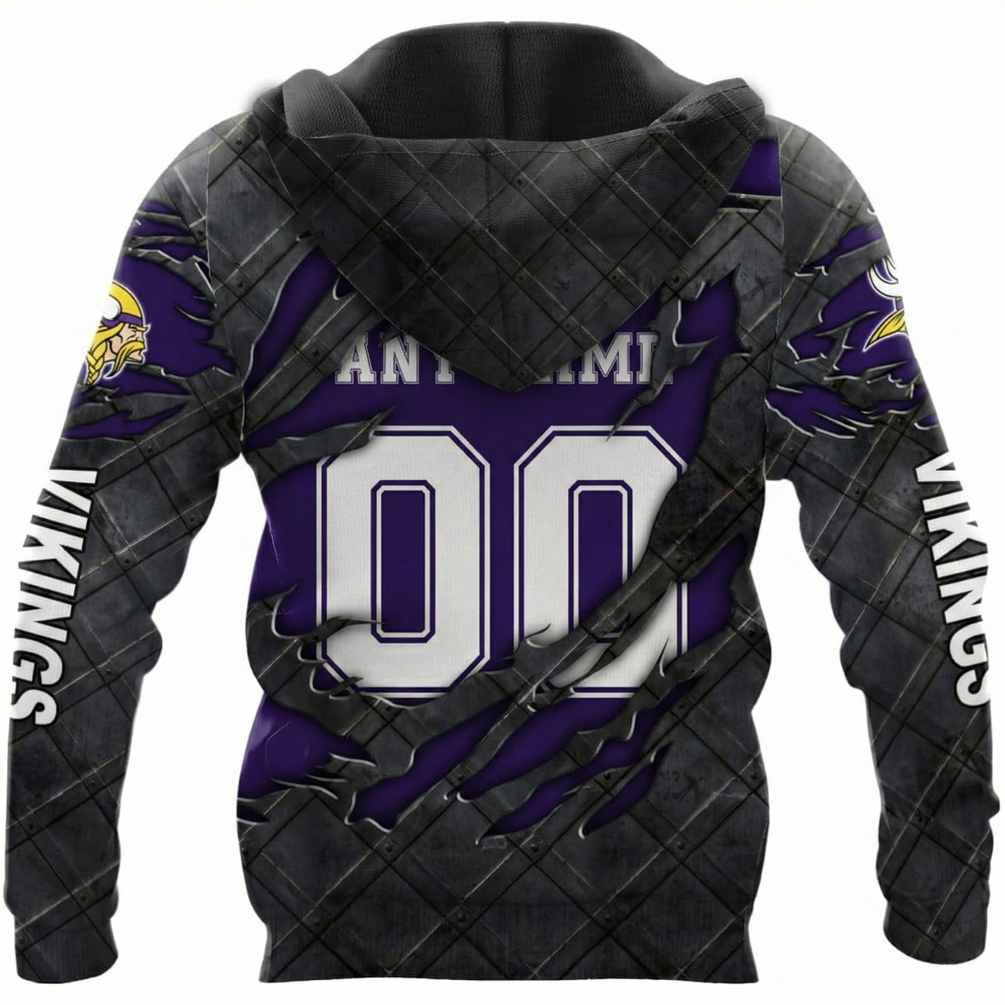 LIMITED EDITION - NEW CUSTOMIZED NFL05 MVK MINNESOTA VIKINGS UNISEX T-SHIRT, POLO, HOODIE & JACKETS