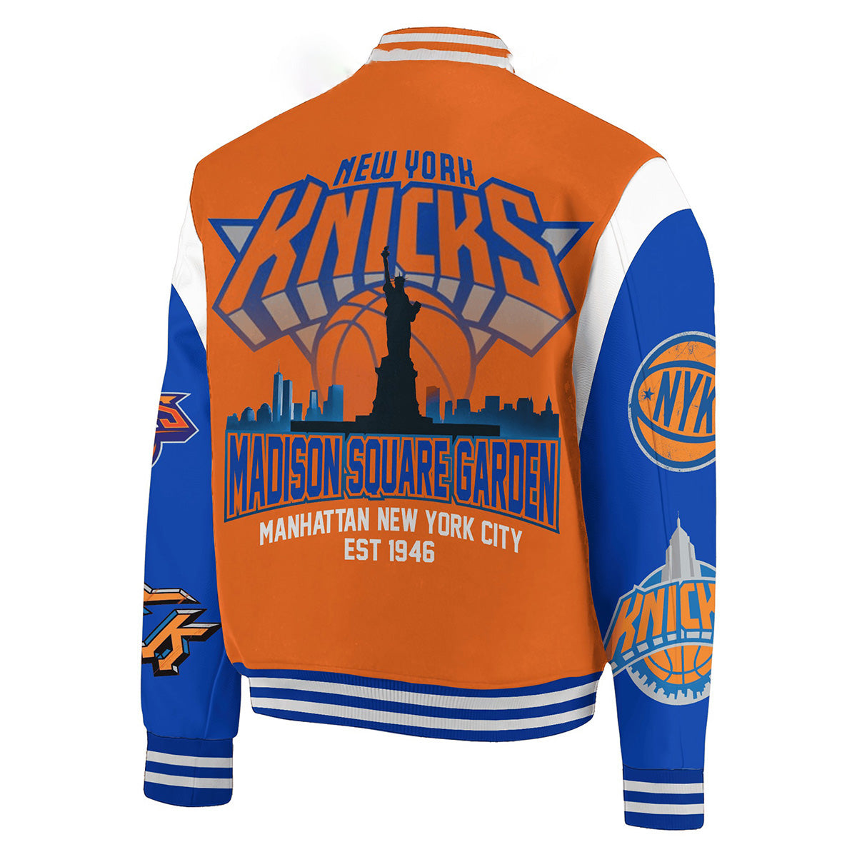New York Knicks Baseball Jacket